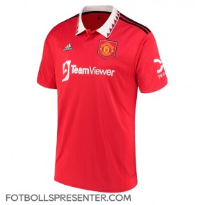 Manchester United Hemma Matchtröja 2022-23 Kortärmad